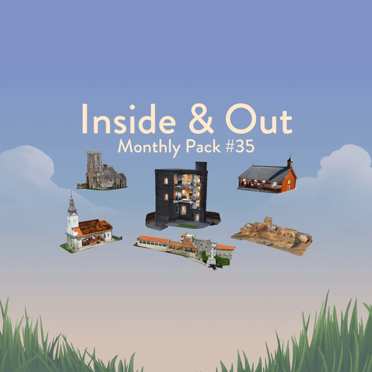 Puzzling Places: Monthly Pack #35 - Inside and Out 2