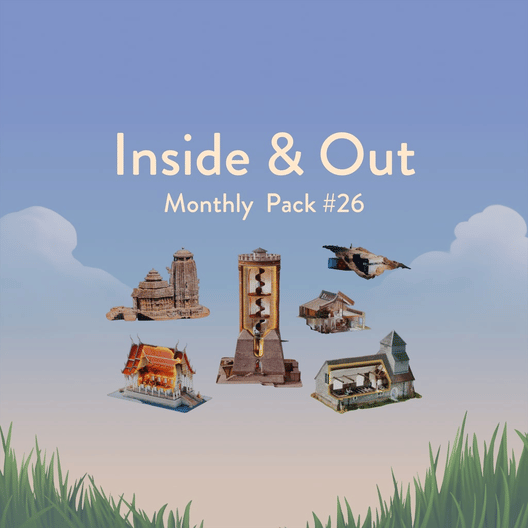Puzzling Places: Monthly Pack #26 - Inside & Out