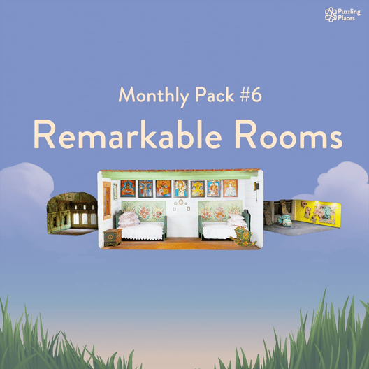Puzzling Places: Monthly Pack #6 - Remarkable Rooms