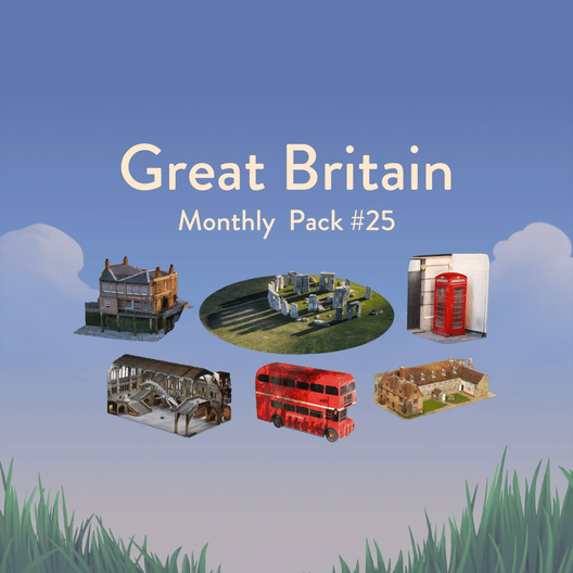 Puzzling Places: Monthly Pack #25 - Great Britain