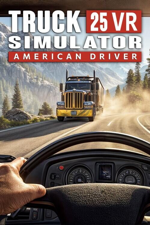 Capa de Truck Simulator 25 VR: American Driver