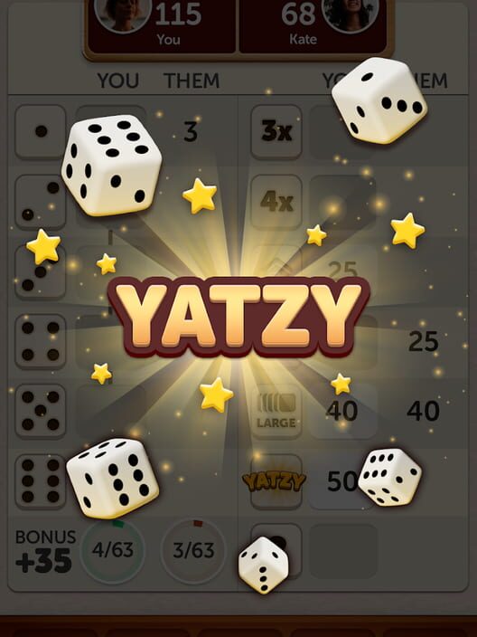 Google Play Store cover for Dice Yatzy - Classic Fun Game