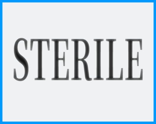 Sterile