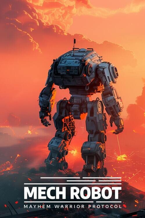 Capa de Mech Robot: Mayhem Warrior Protocol