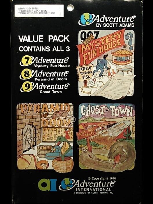 Adventure Value Pack #3 cover