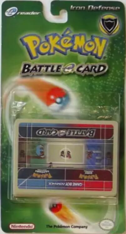 Pokémon Battle e Card: Iron Defense cover art