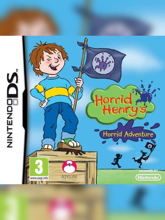 Horrid Henry's Horrid Adventure background artwork