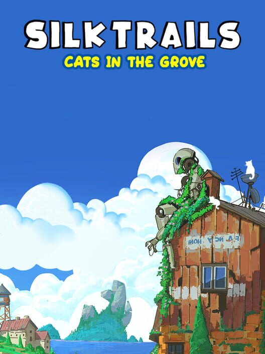 Steam cover for Silktrails: Cats in the grove.