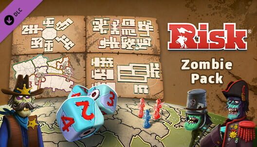 Capa de Risk: Global Domination - Zombie Pack
