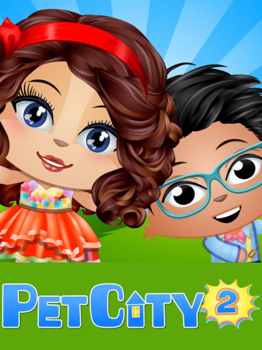 Google Play Store cover for Pet City 2 - Cute Virtual Pets