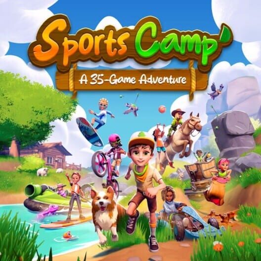Sports Camp: A 35-Game Adventure cover image