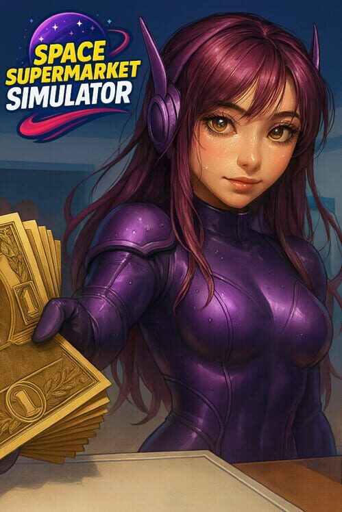 Steam cover for Space Supermarket Simulator.