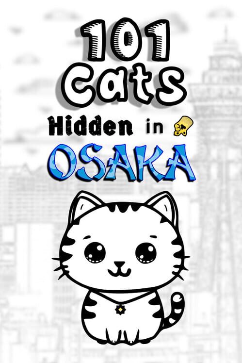 101 Cats Hidden in Osaka poster