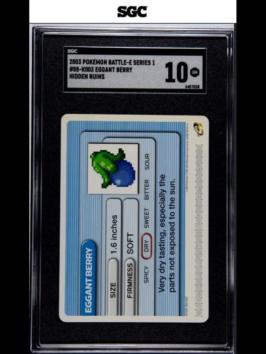 Capa de Pokémon Battle e: 08-K003 - Eggant Berry