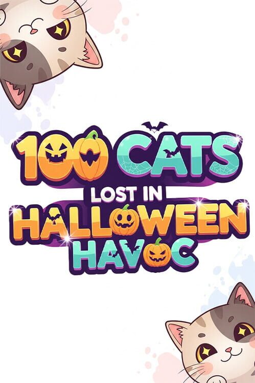 100 Cats Lost in Halloween Havoc poster