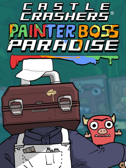 Castle Crashers: Painter Boss Paradise