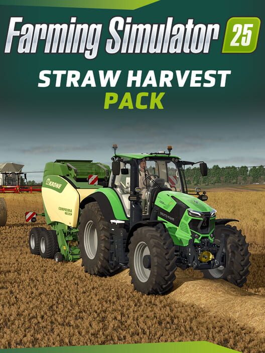 Capa de Farming Simulator 25: Straw Harvest Pack