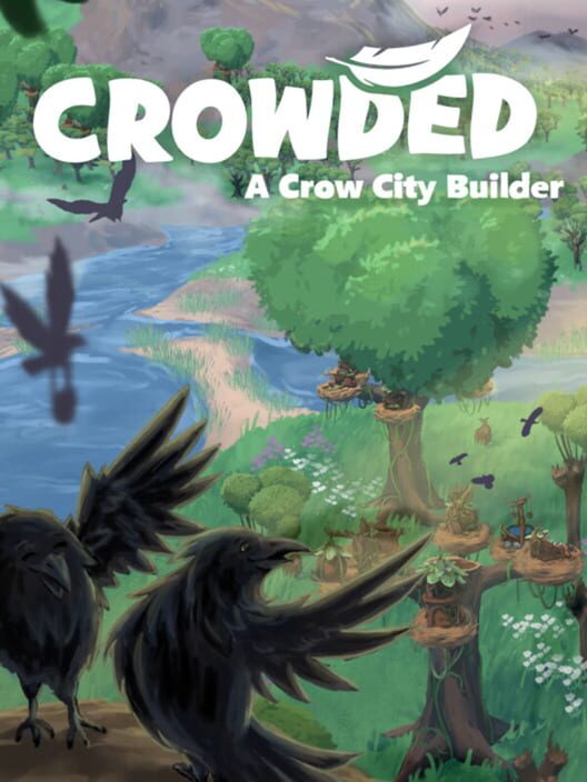 Steam cover for Crowded - A Crow City Builder.