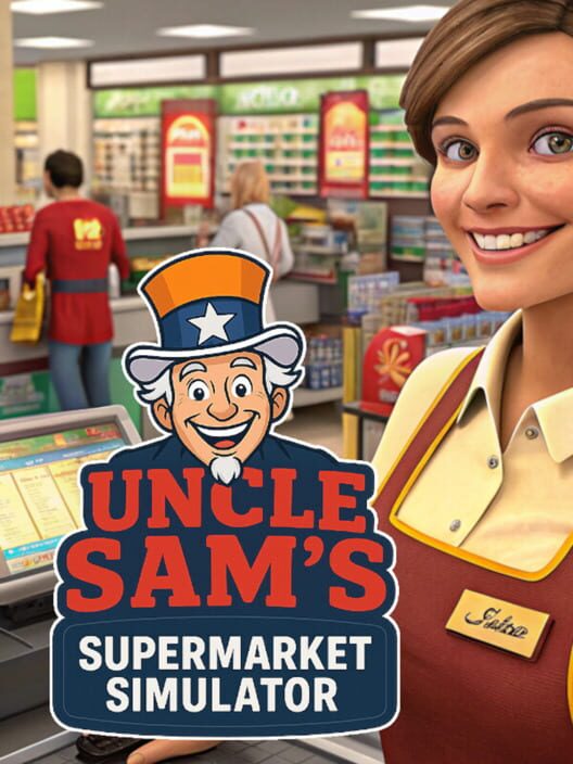Capa de Uncle Sam's Supermarket Simulator