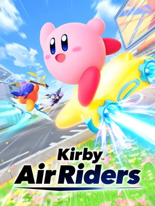 Kirby Air Riders cover