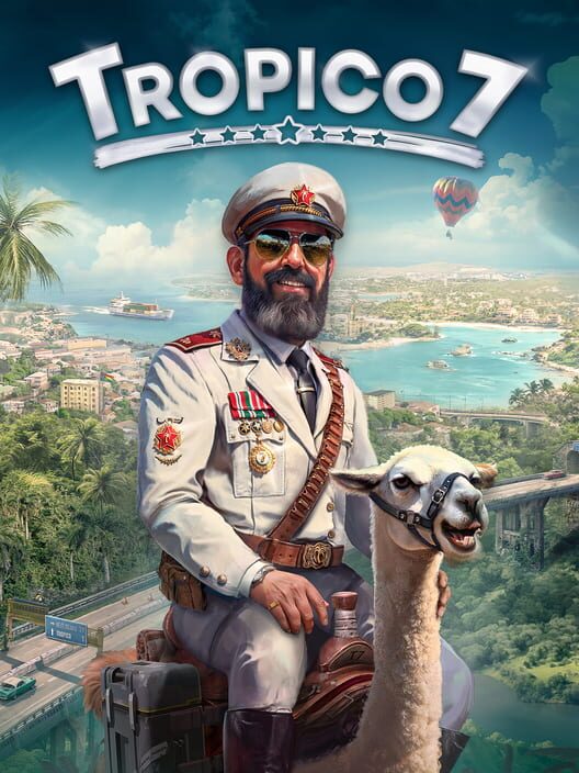 Steam cover for Tropico 7.