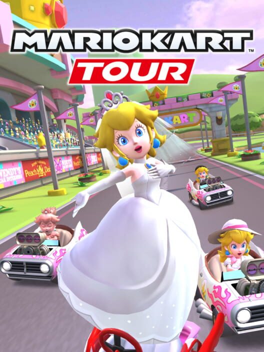 Mario Kart Tour: Peach Tour poster