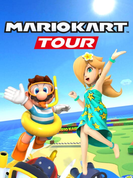 Mario Kart Tour: Marine Tour poster