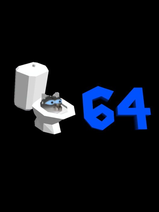 Katze Stuck in the Toilet 64 cover