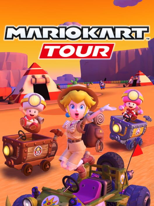 Mario Kart Tour: Sunset Tour poster