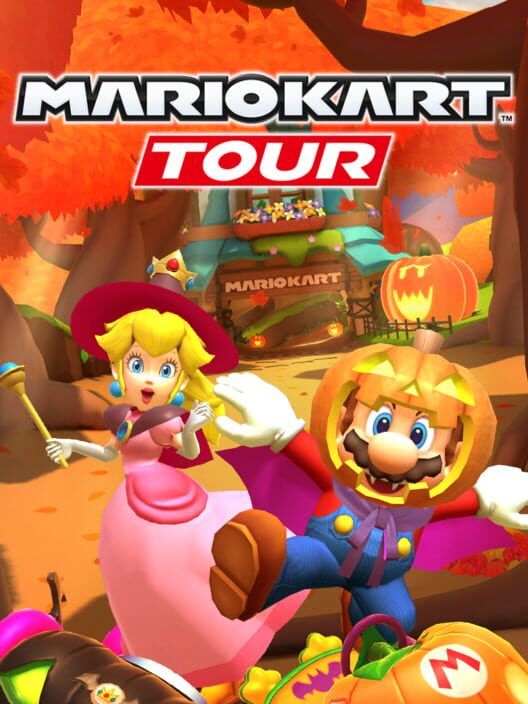 Mario Kart Tour: Halloween Tour poster