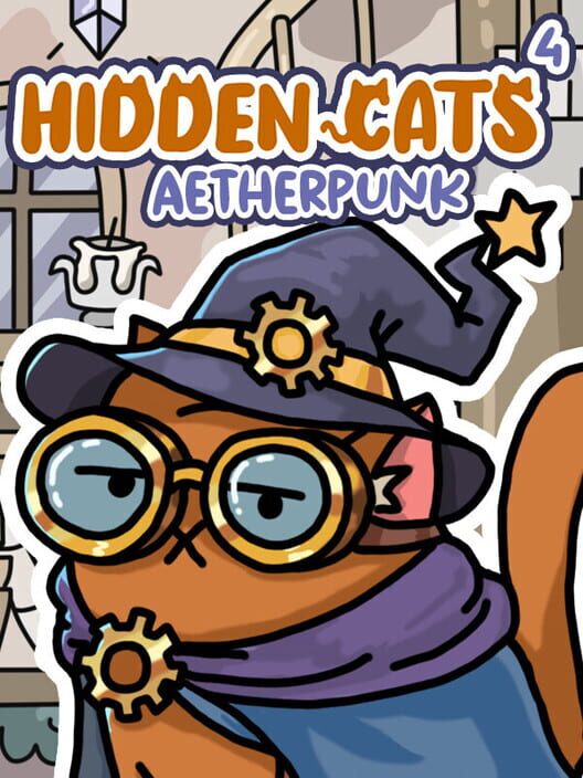 Steam cover for HIDDEN CATS 4: Aetherpunk.