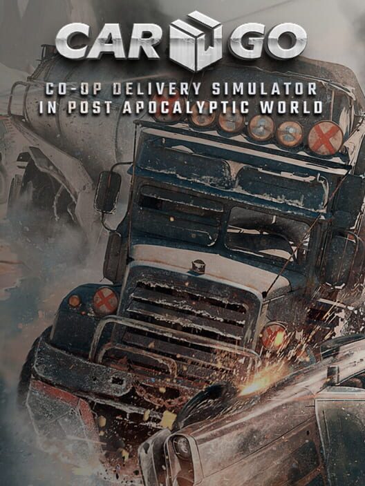 Steam cover for CARGO: Co-Op Delivery Simulator in Post Apocalyptic World.