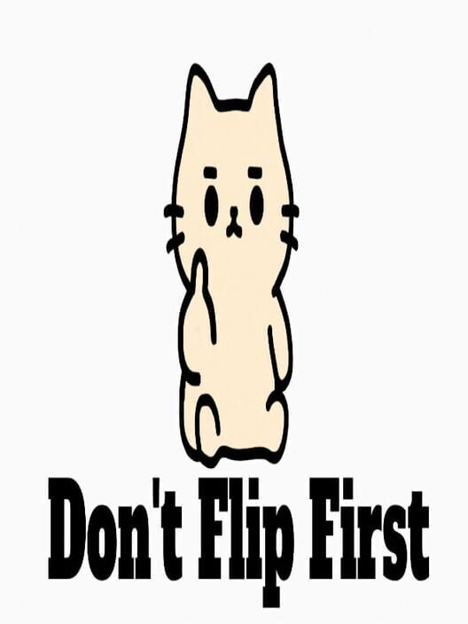 Steam cover for Don't Flip First.