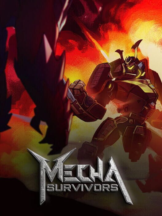 Steam cover for Mecha Survivors - Early Access.
