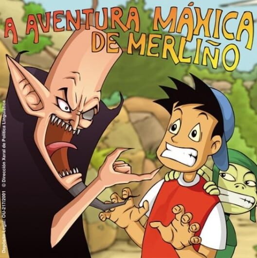 A Aventura Máxica de Merliño Cover