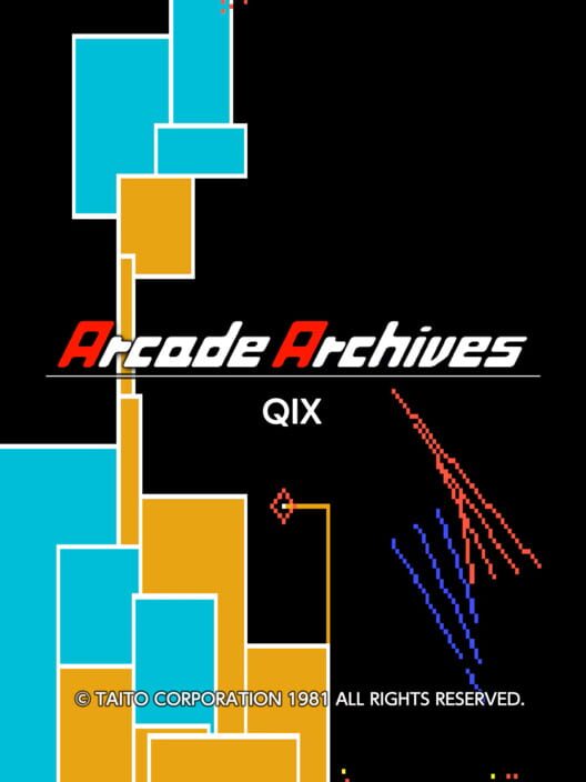 Capa de Arcade Archives: Qix