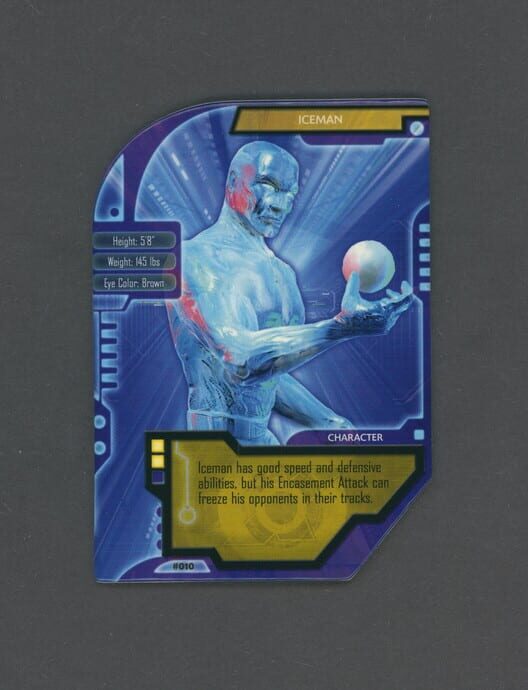 Capa de X-Men: 010 - Character: Iceman