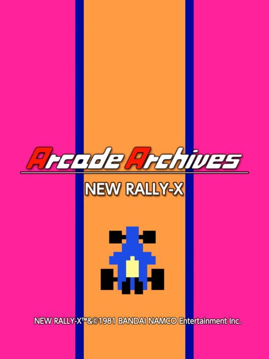 Capa de Arcade Archives: New Rally-X
