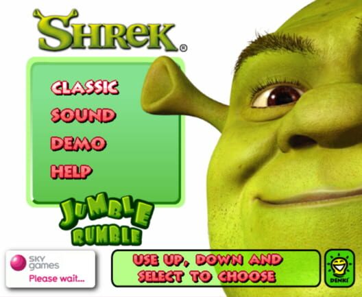 Shrek Jumble Rumble cover