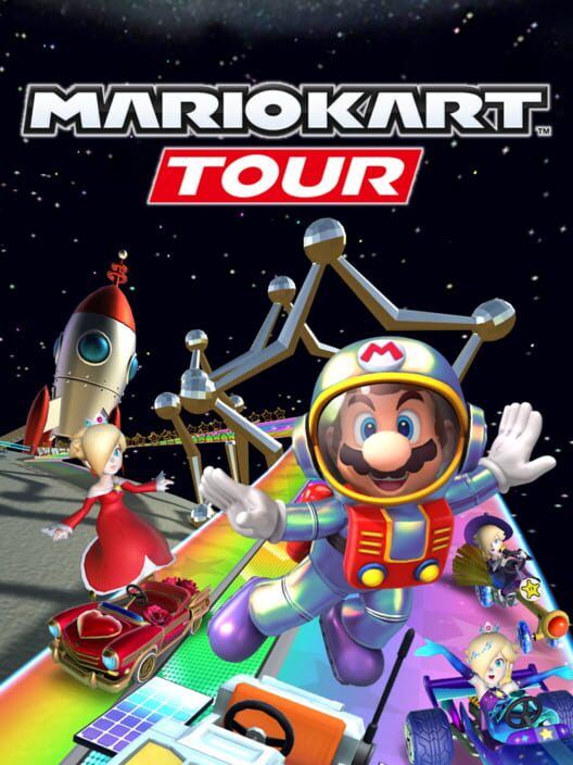 Mario Kart Tour: Space Tour poster