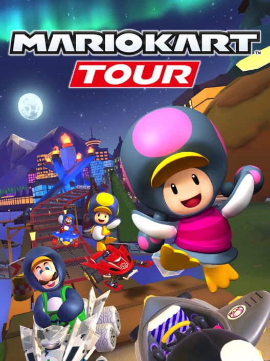 Mario Kart Tour: Penguin Tour poster