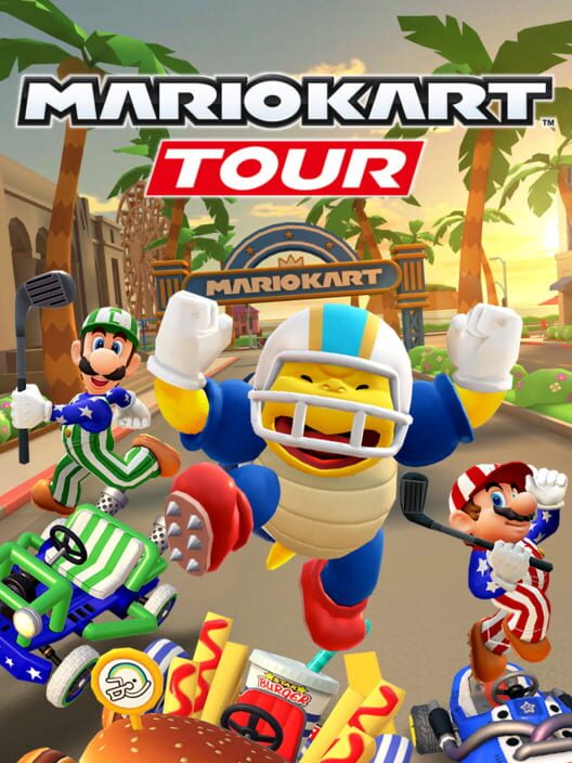 Mario Kart Tour: Los Angeles Tour poster