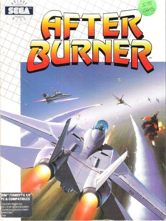 Capa de After Burner