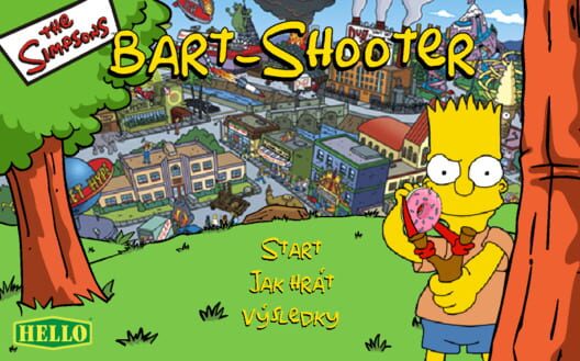 The Simpsons Bart-Shooter cover