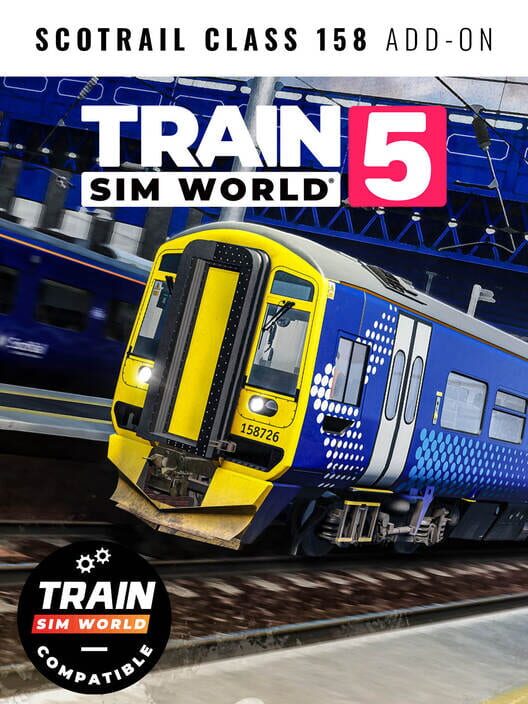 Steam cover for Train Sim World® 5: ScotRail BR Class 158 Sprinter DMU Add-On.