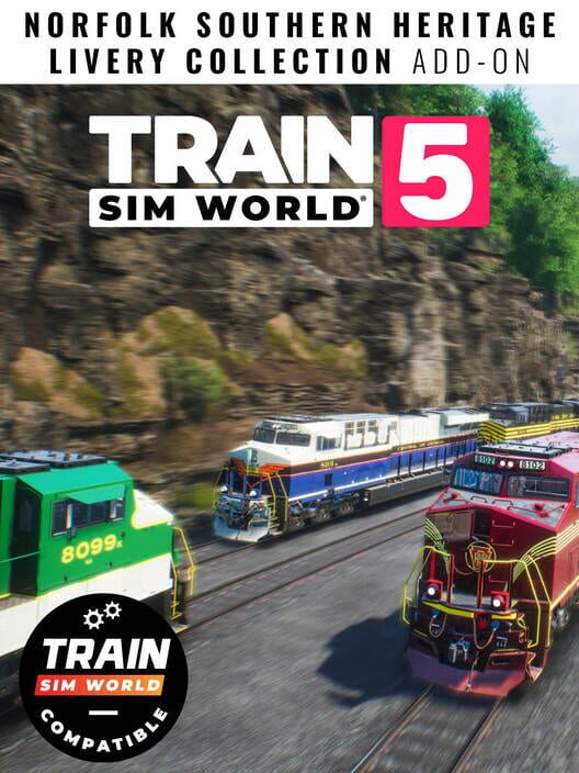 Capa de Train Sim World 5: Norfolk Southern Heritage Livery Collection Add-On