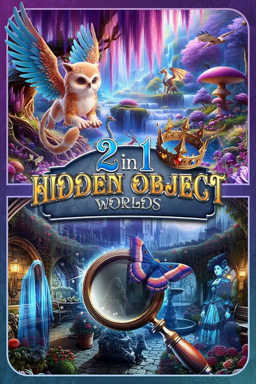 Capa de 2 in 1 Hidden Object Worlds