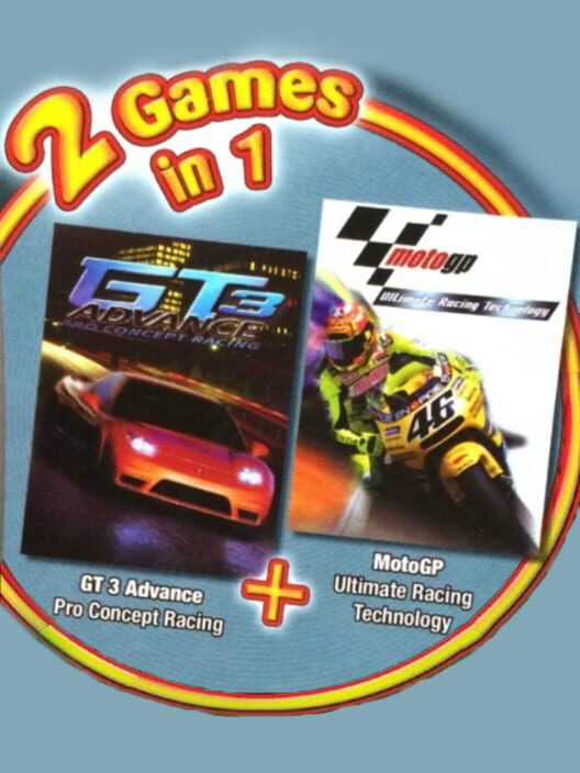 Capa de 2 Games in 1 I GT 3 Advance: Pro Concept Racing + Moto GP: Ultimate Racing Technology