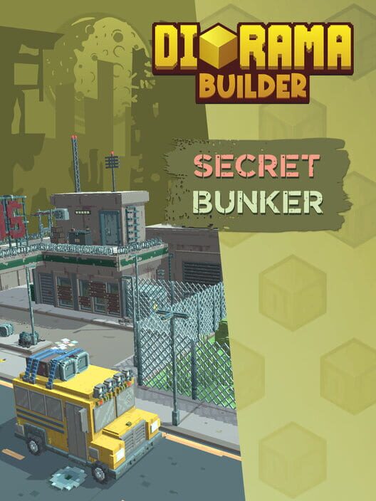 Steam cover for Diorama Builder - Secret Bunker.