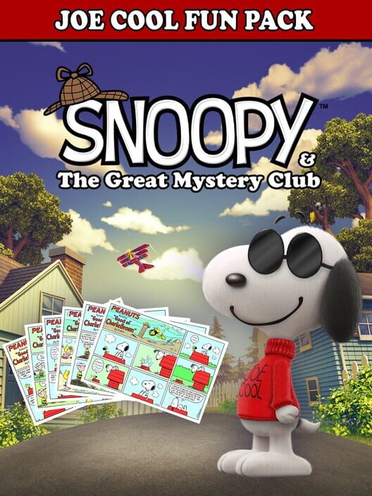 Capa de Snoopy & The Great Mystery Club: Joe Cool Fun Pack